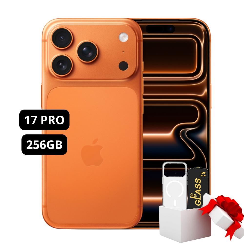 IPHONE 17 PRO 256GB ESIM - COSMIC ORANGE + COMBO DE REGALO
